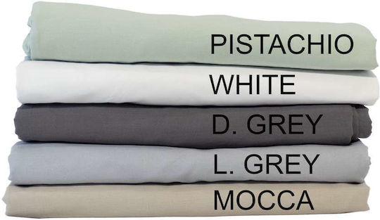 Espree Παπλωματοθήκη Βαμβακερή Μονή 160x240 Pistachio