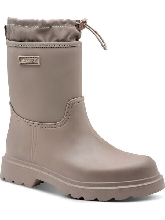 Women's Short Wellies Brown