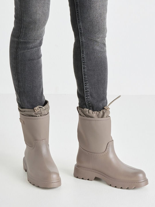 Women's Short Wellies Brown