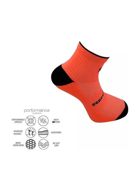 Desocks Laufsocken Orange 1 Paar