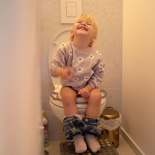 Bbluv Poti Toddler Toilet Seat Blue with Handles & Removable Cushion