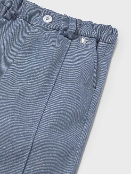 Kids' Linen Pants Sea Blue