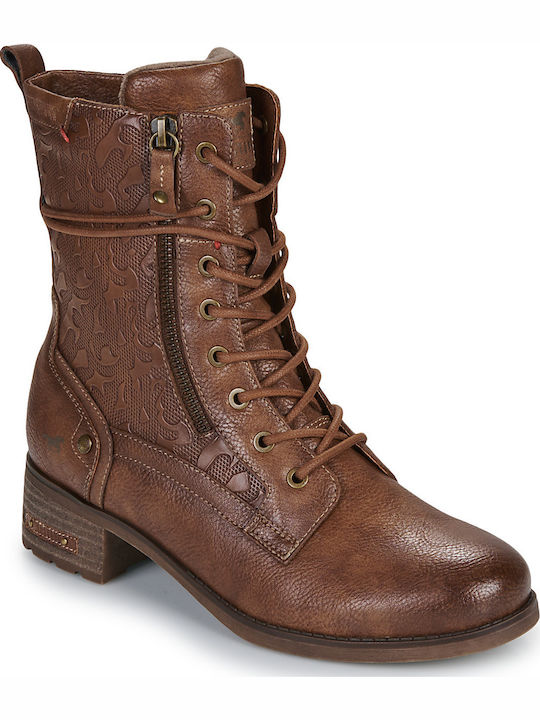 Stiefeletten Damen Braun