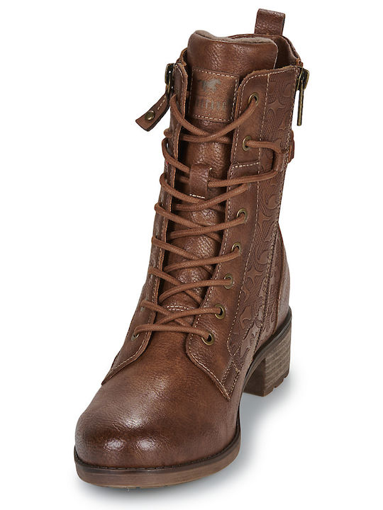 Stiefeletten Damen Braun