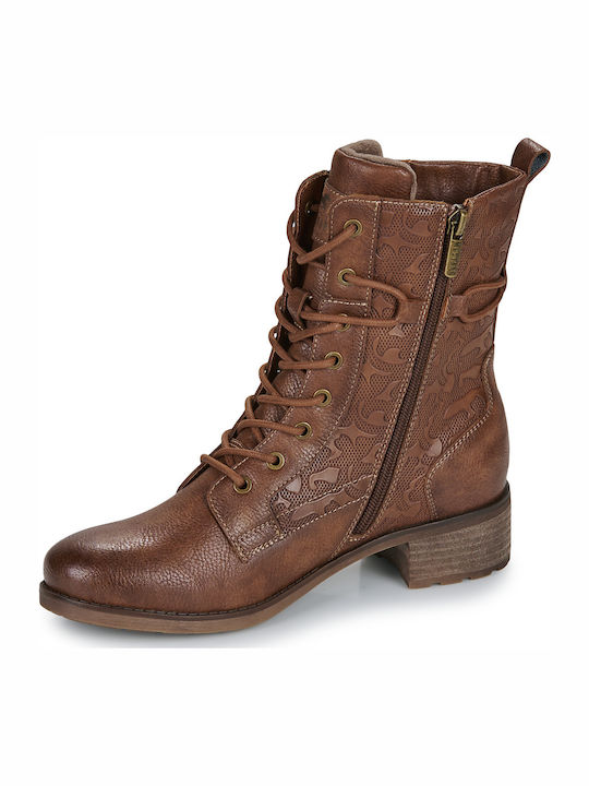 Stiefeletten Damen Braun