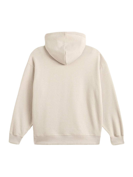 Everyday Os Women's Sweatshirt Jacket Hooded Oatmeal