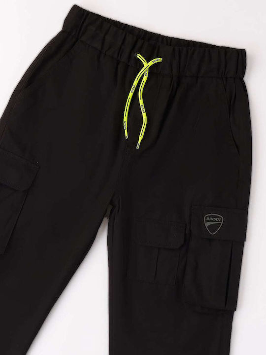 Παιδικό Παντελόνι Cargo Black