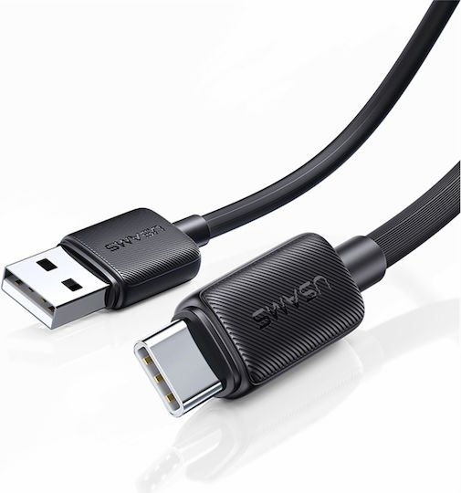 Usams Usams USB Typ-C Kabel USB 2.0 Männlich - USB-A Weiß 2m SJ693USB02