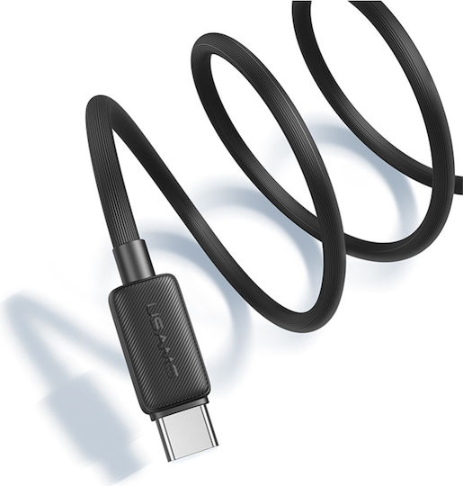 Usams Usams USB Typ-C Kabel USB 2.0 Männlich - USB-A Weiß 2m SJ693USB02