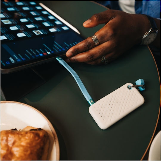Verbatim Pocket USB 3.2 Externe SSD 1TB M.2 White / Light Blue