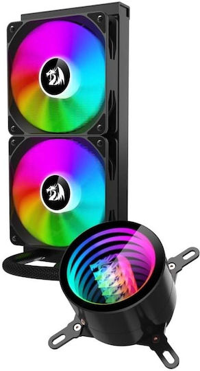 Redragon CCW-3011 Răcire Cu Lichid AIO CPU Cu 2 Ventilatoare 120mm Și Led ARGB