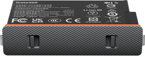 Baterie Insta360 X5 Ultra Capacitate Îmbunătățită 2800mAh Durată de Funcționare Extra Lungă
