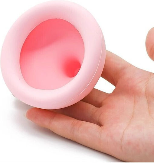 Dispozitiv Terapeutic Pentru Scuipat Flippy Cupă Pentru Terapia Pieptului Dispozitiv Pentru Eructat Sugari Copii 7.5 X 6 Cm Silicon Roz