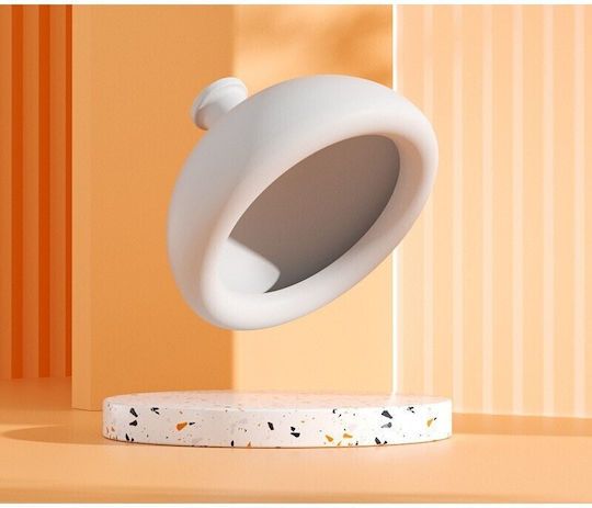Therapeutic Spit Device Flippy Chest Therapy Suction Cup Burping Device Adults Children 10 x 6.5 cm Silicone White