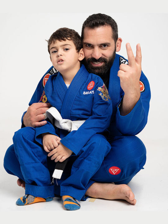 Nakama Uniform Brasilianisches Jiu Jitsu Blau