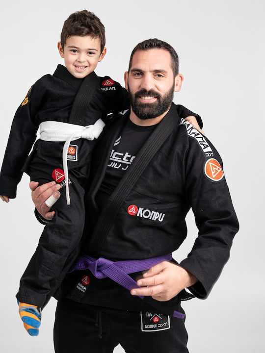 Nakama Bărbați Uniforme Jiu Jitsu brazilian Negru
