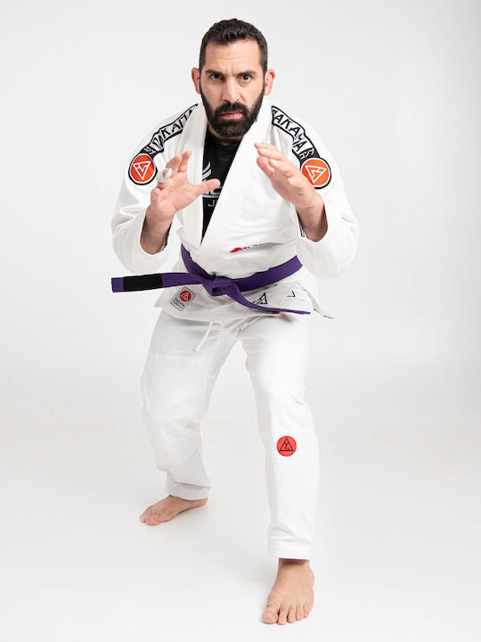 Nakama Men's Brazilian Jiu Jitsu Uniform White