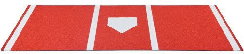 Baseball Mat Vevor 300x116cm Baseball Mat Outdoor Training Red