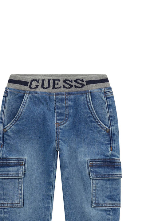 Guess Pantalon Jeans Pentru Copii Albastru