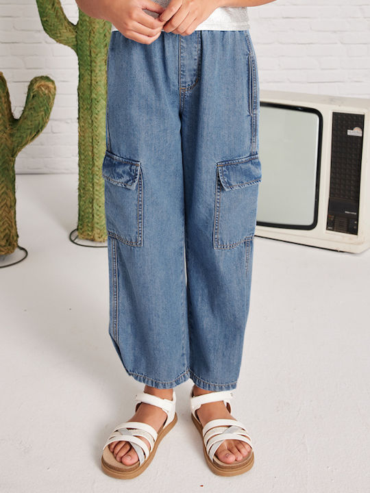 Mayoral Kids' Blue Jeans Trousers