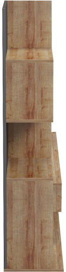 Телевизионни Мебели Cazenda Oak Сив М160xД29xВ126см