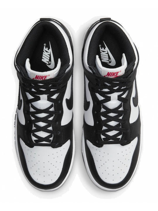 Dunk Hi Skinny PRM Botine Pentru Femei Negre / Albe / Roșu University