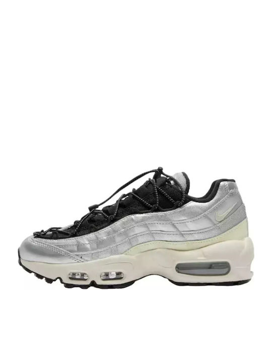 Air Max 95 Дамски Сникърси Металически Сребърни / Алабастър