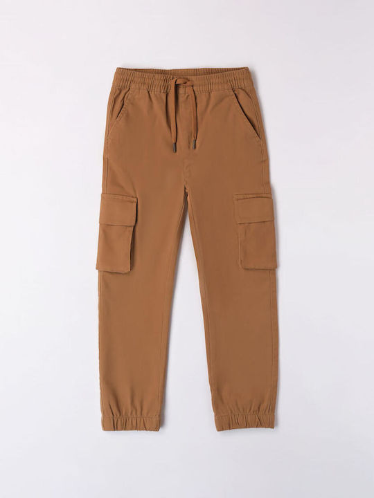 Kids' Cargo Pants Brown