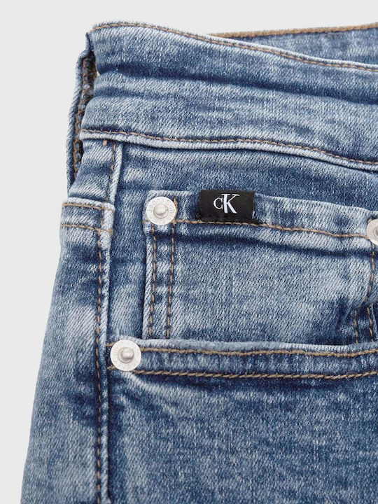 Calvin Klein Dad Essential Παιδικό Τζιν Παντελόνι Μπλε.