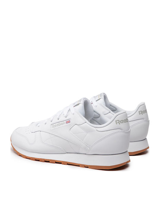 Classic Leather Γυναικεία Sneakers Λευκά