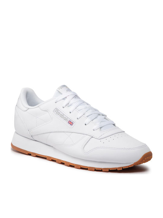 Classic Leather Γυναικεία Sneakers Λευκά