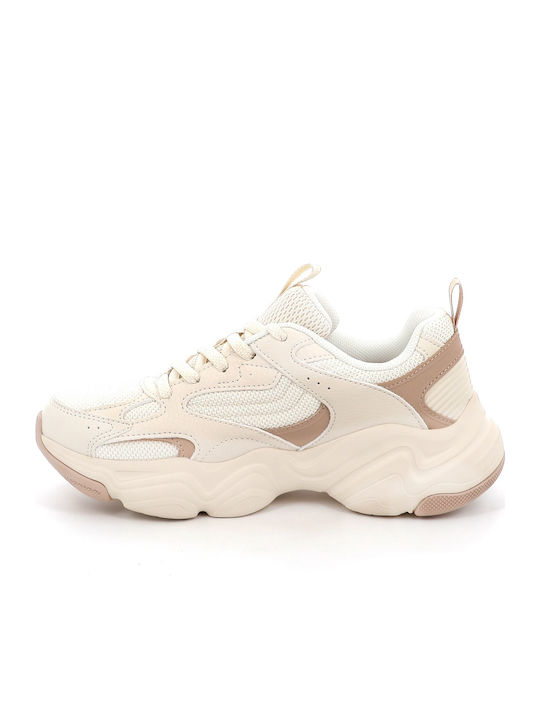 Γυναικεία Sneakers Μπεζ