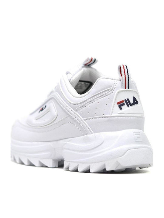 Distorter Adidași Chunky Pentru Femei Albi