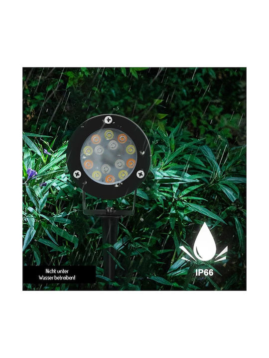 Gledopto Gledopto Außenstehlampe LED 7W RGB IP66 Schwarze