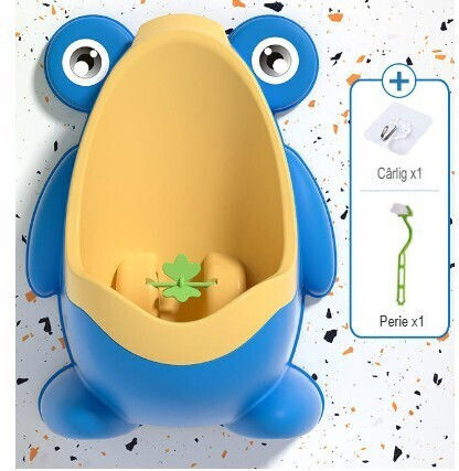 Potty Urinal Frog Blue