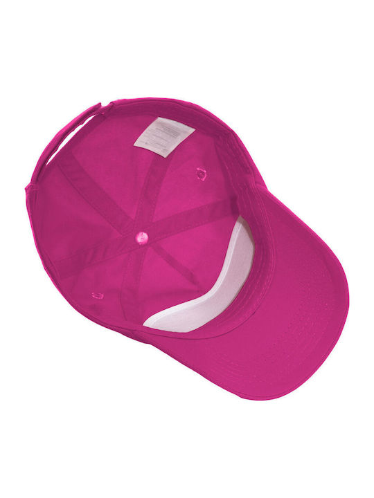 Koupakoupa Kids' Hat Jockey Fabric Ash Ketchum & Pikachu Fuchsia