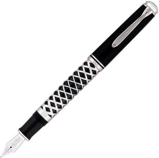 Pelikan Souveran M805 Stilou Broad Cu Cerneală Neagră
