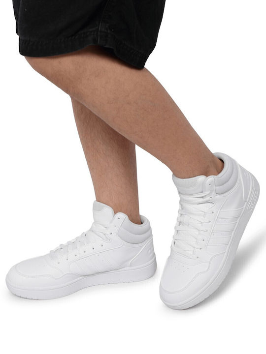 Hoops 3.0 Mid Botine Pentru Bărbați Albe