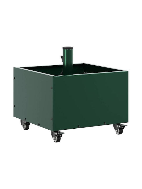 vidaXL Pot Metallic Green 45x45x45cm.