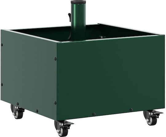 vidaXL Topf Metallisch Green 45x45x45cm.