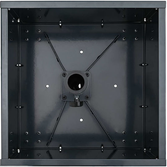 vidaXL Topf Metallisch Charcoal 45x45x45cm.