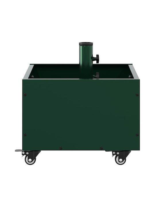vidaXL Pot Metallic Green 45x45x45cm.