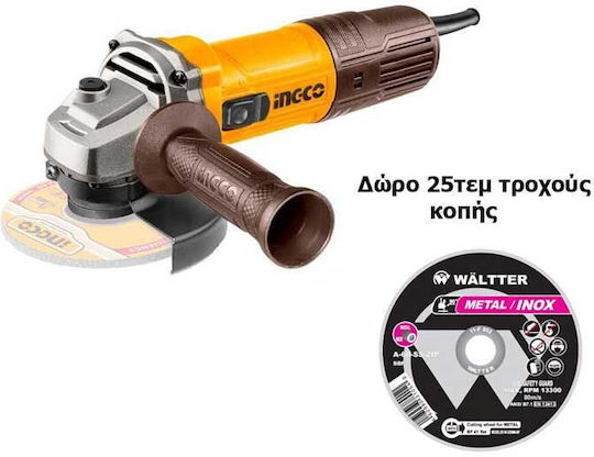 Ingco AG90028E Τροχός 125mm Ρεύματος 900W