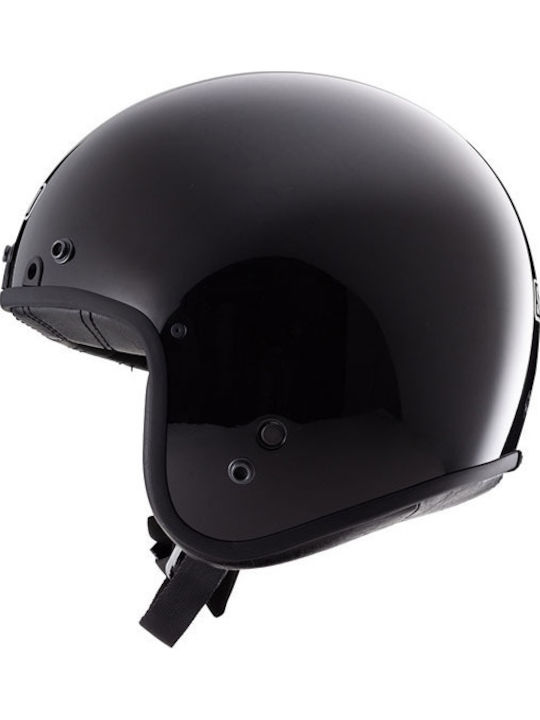Simpson Chopper Black Κράνος Μηχανής Jet ECE 22.06