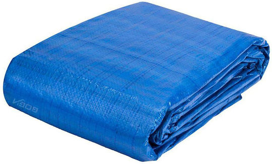 Cresman Μουσαμάς 90gr/m² 5x6μ. Ελαφρού Τύπου Μπλε