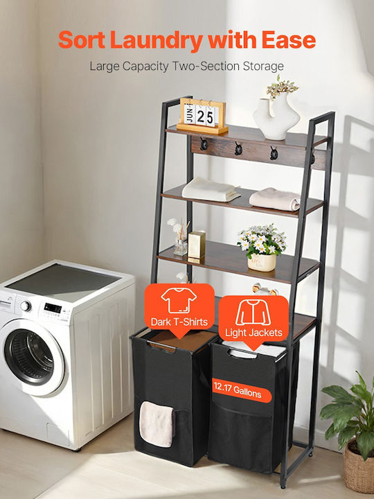 Vevor Laundry Basket Metallic Black
