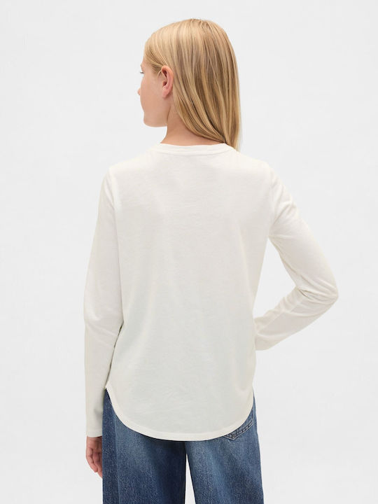 Bluză pentru copii Cu mânecă lungă Off White Graphic