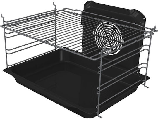 Gorenje Готварска печка 71лт с керамични котлони Ш60см. Black