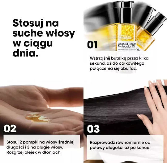 L'Oréal Professionnel Absolut Hair Oil for Repair against Split Ends 90ml