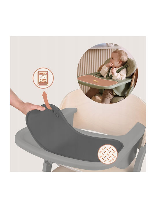 Lionelo Megan Highchair 3 in 1 & Fabric Seat Gray